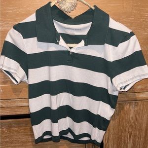 American eagle collared top